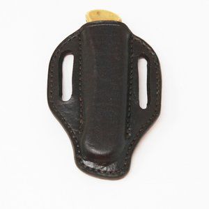 Buck knife 110 Case for folding pocket knife Black Leather #6